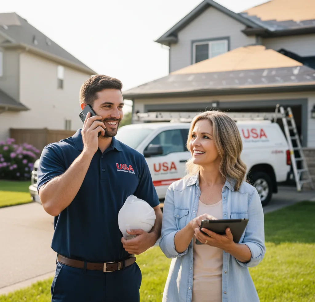 USA Roof Repair Experts customer support in Harrisburg